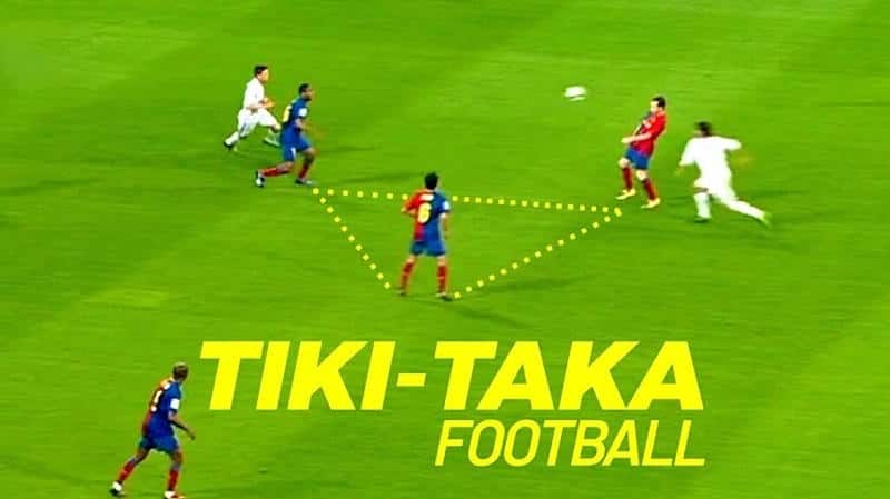 Cốt lõi chiến thuật của Tiki Taka