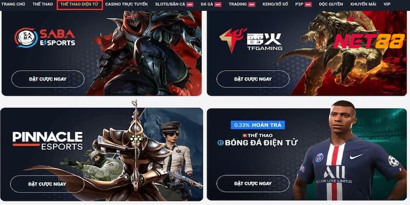 Vì sao Net88 chọn tập trung vào e-Sport trong năm 2025