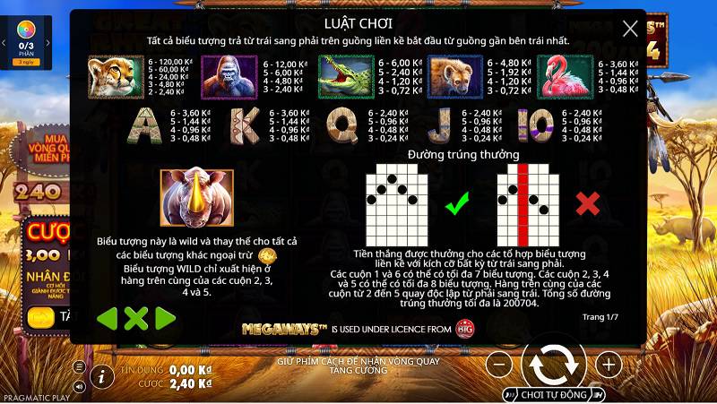 Cơ chế Megaways, biểu tượng rơi xuống và cách đọc paytable để giữ nhịp