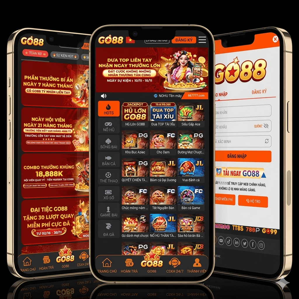 Khám phá kho game slot đổi thưởng đa dạng tại Go88